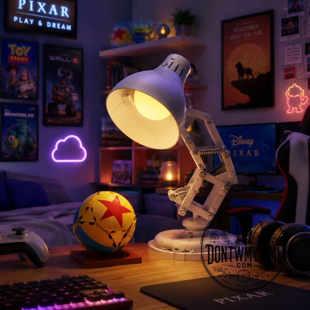 2 Pixar Lamp Building Blocks Set with Pixar Ball – Desk Light Decor — image 3