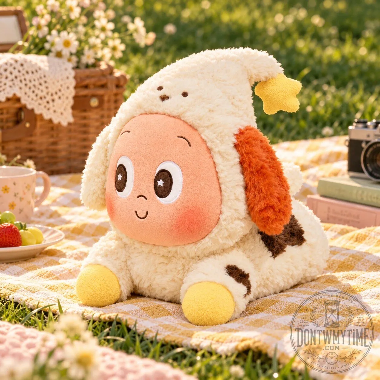 Pop Mart Twinkle Twinkle Live The Ordinary Series Cute Plush Toy Cushion