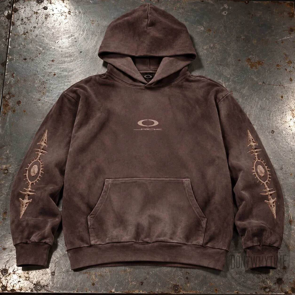 Travis Scott Cactus Jack x Oakley Wash Brown Hoodie