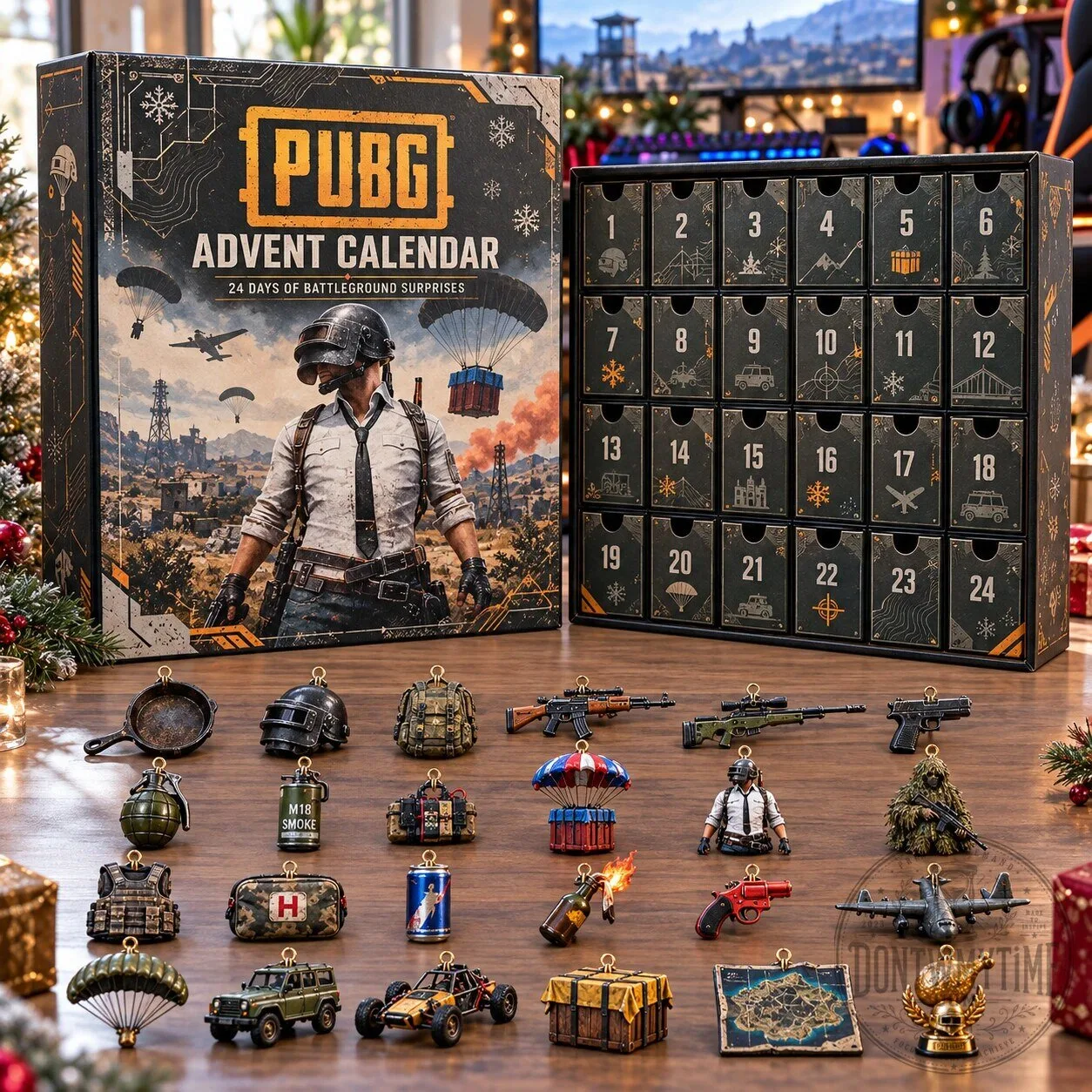 PUBG Battlegrounds 2026 Christmas Advent Calendar 24 Days Countdown Box Set