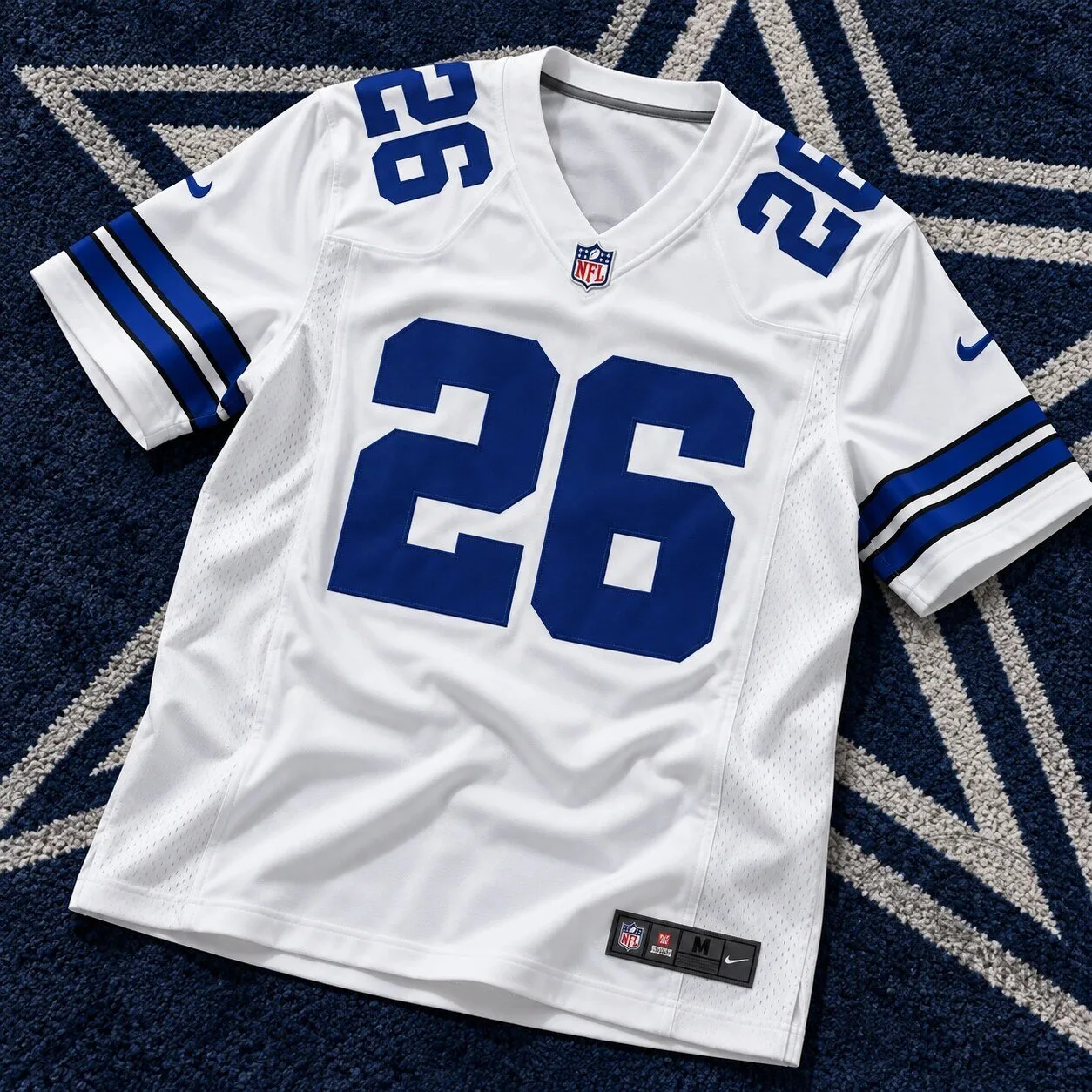 Neymar Jr 26 Dallas Cowboy Limited Jersey 10 Neymar Jr 26 Dallas Cowboy Limited Jersey product image showing design and details