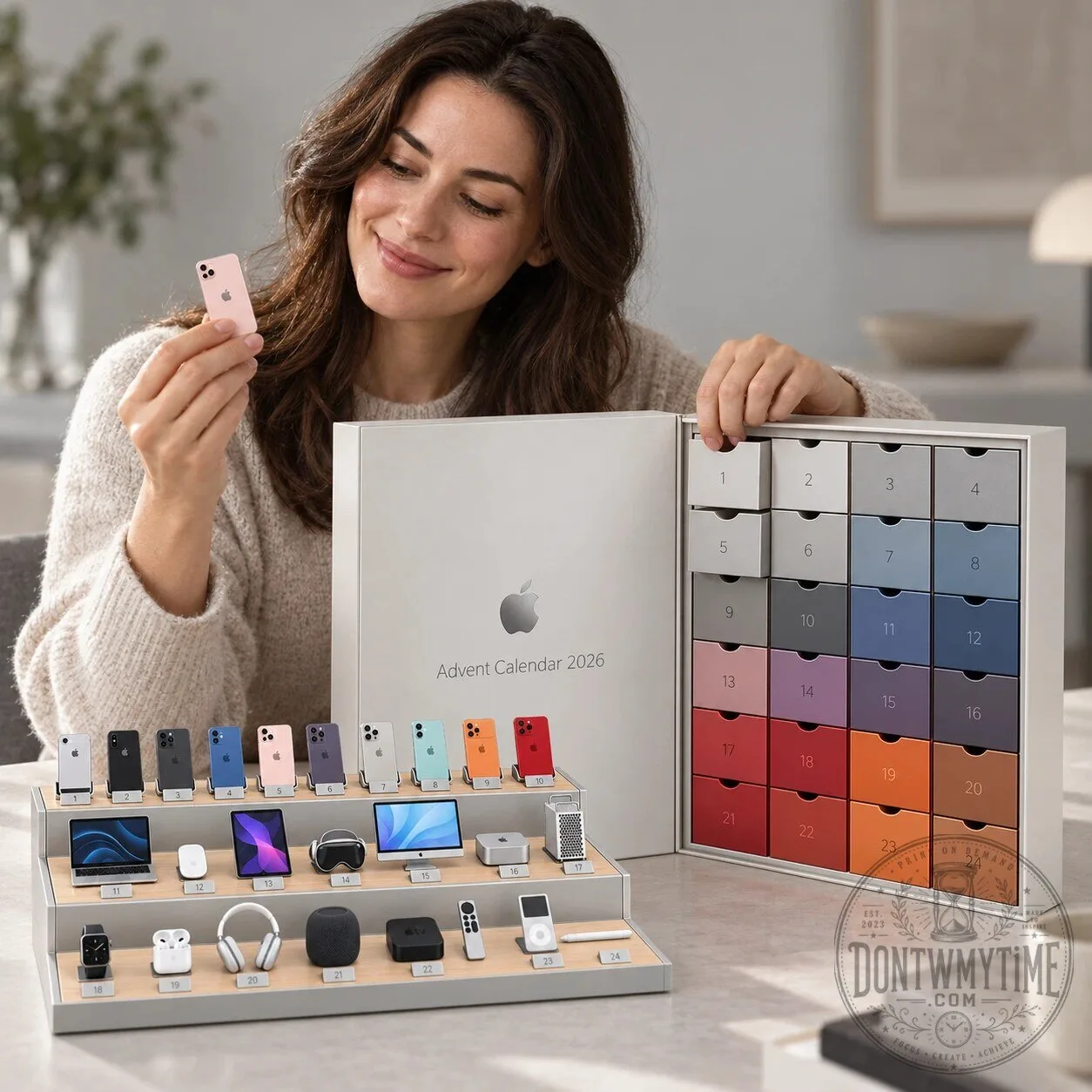 Apple Tech & Gadgets 2026 Advent Calendar 24 Days Countdown Box Set 13 Apple Tech & Gadgets 2026 Advent Calendar 24 Days Countdown Box Set product image showing design and details