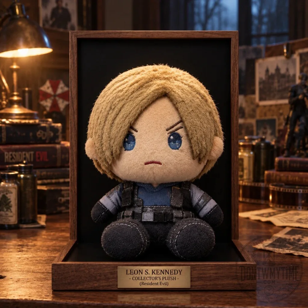 Leon S Kennedy Resident Evil Chibi Plush Toy 2026 Leon S Kennedy Resident Evil Chibi Plush Toy 2026