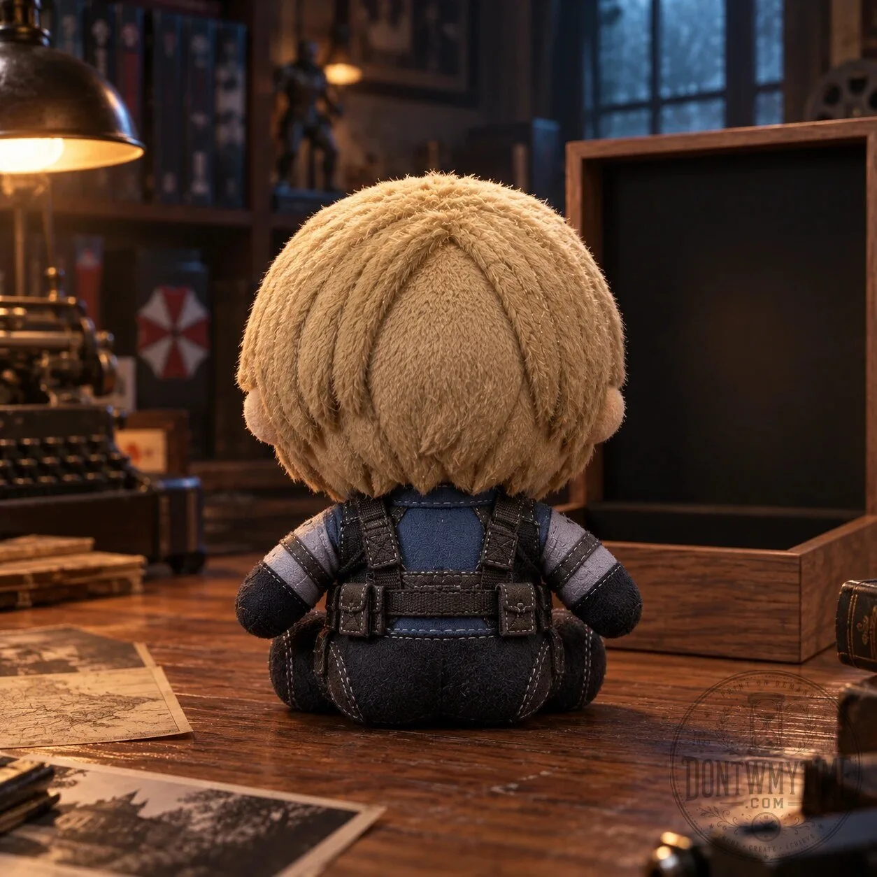 Leon S Kennedy Resident Evil Chibi Plush Toy 2026 11 Leon S Kennedy Resident Evil Chibi Plush Toy 2026 product image showing design and details