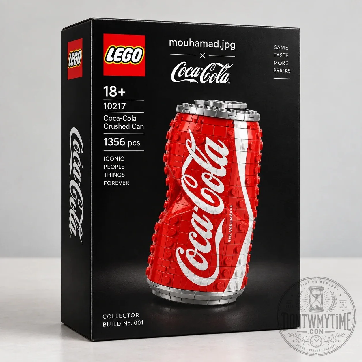 LEGO Coca-Cola Crushed Can Building Set 10217 (1356 Pcs) 5 LEGO Coca-Cola Crushed Can Building Set 10217 (1356 Pcs)