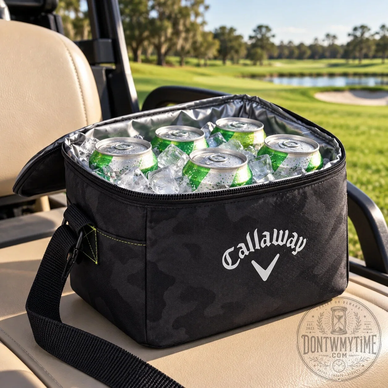 Callaway Golf Bag Mini Fridge – Novelty Drink Cooler 10 Callaway Golf Bag Mini Fridge – Novelty Drink Cooler product image showing design and details