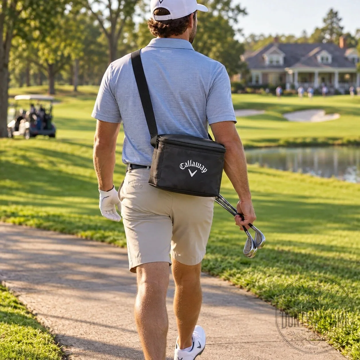 Callaway Golf Bag Mini Fridge – Novelty Drink Cooler 11 Callaway Golf Bag Mini Fridge – Novelty Drink Cooler product image showing design and details