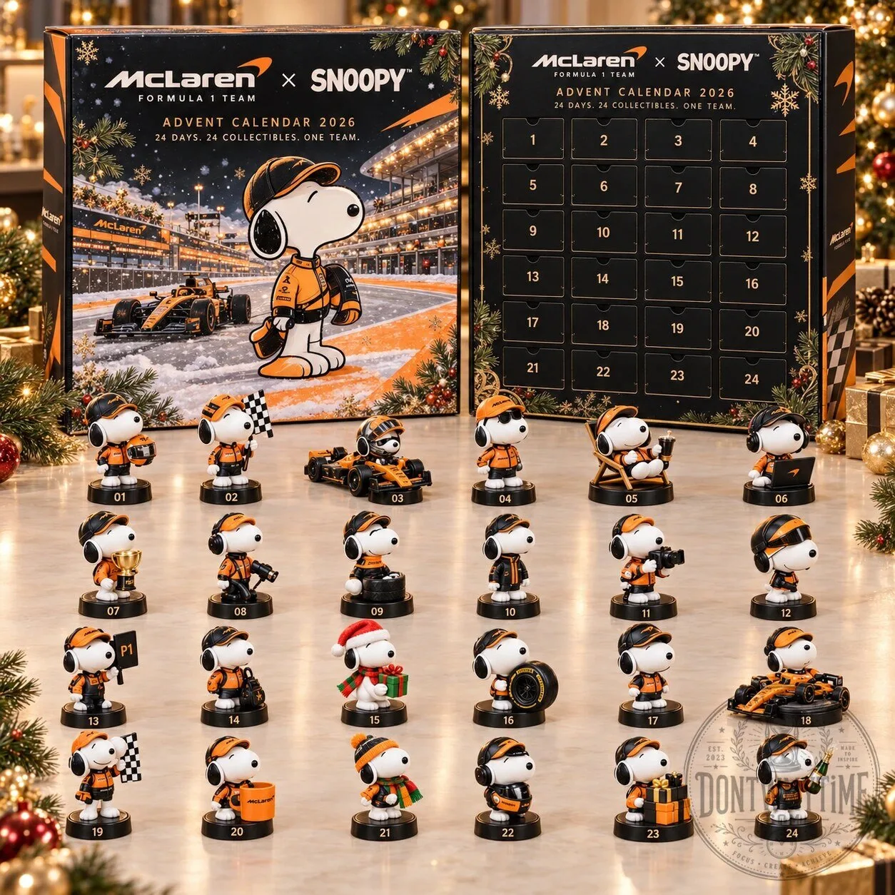 McLaren F1 x Snoopy Christmas 2026 Advent Calendar