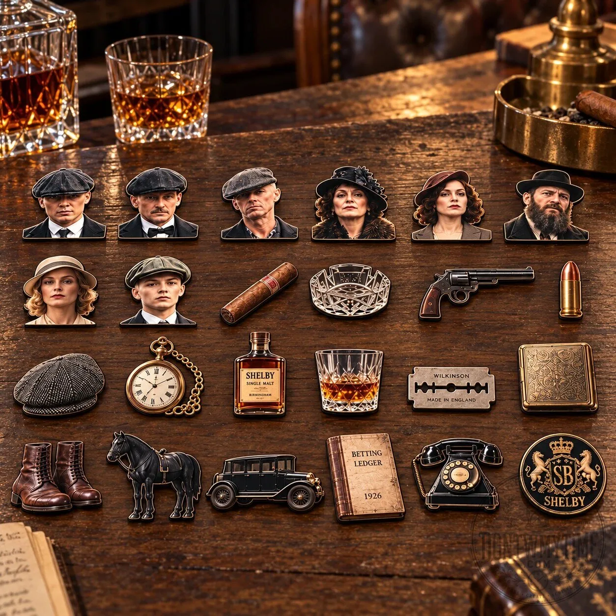 Peaky Blinders 2026 Advent Calendar 24 Days Christmas Countdown Box 10 Peaky Blinders 2026 Advent Calendar 24 Days Christmas Countdown Box product image showing design and details