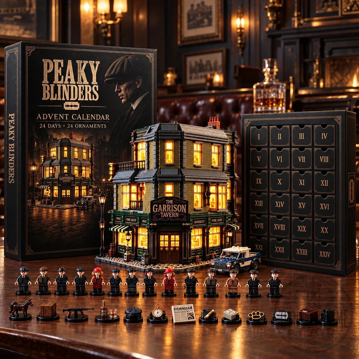 Peaky Blinders Lego Brick Advent Calendar 24 Days Building Block 4 Peaky Blinders Lego Brick Advent Calendar 24 Days Building Block
