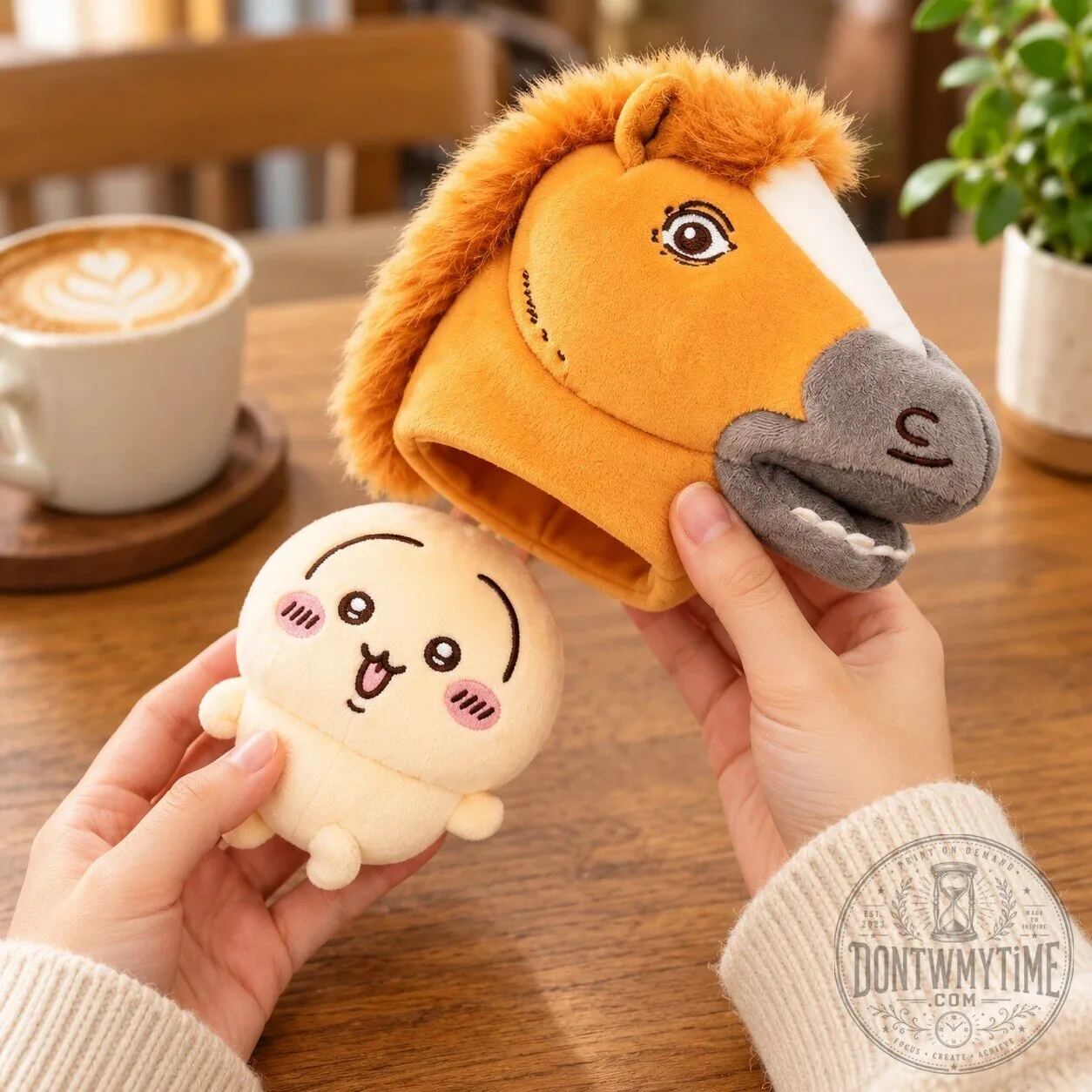Chiikawa Usagi Horse Costume Mascot Plush Doll
