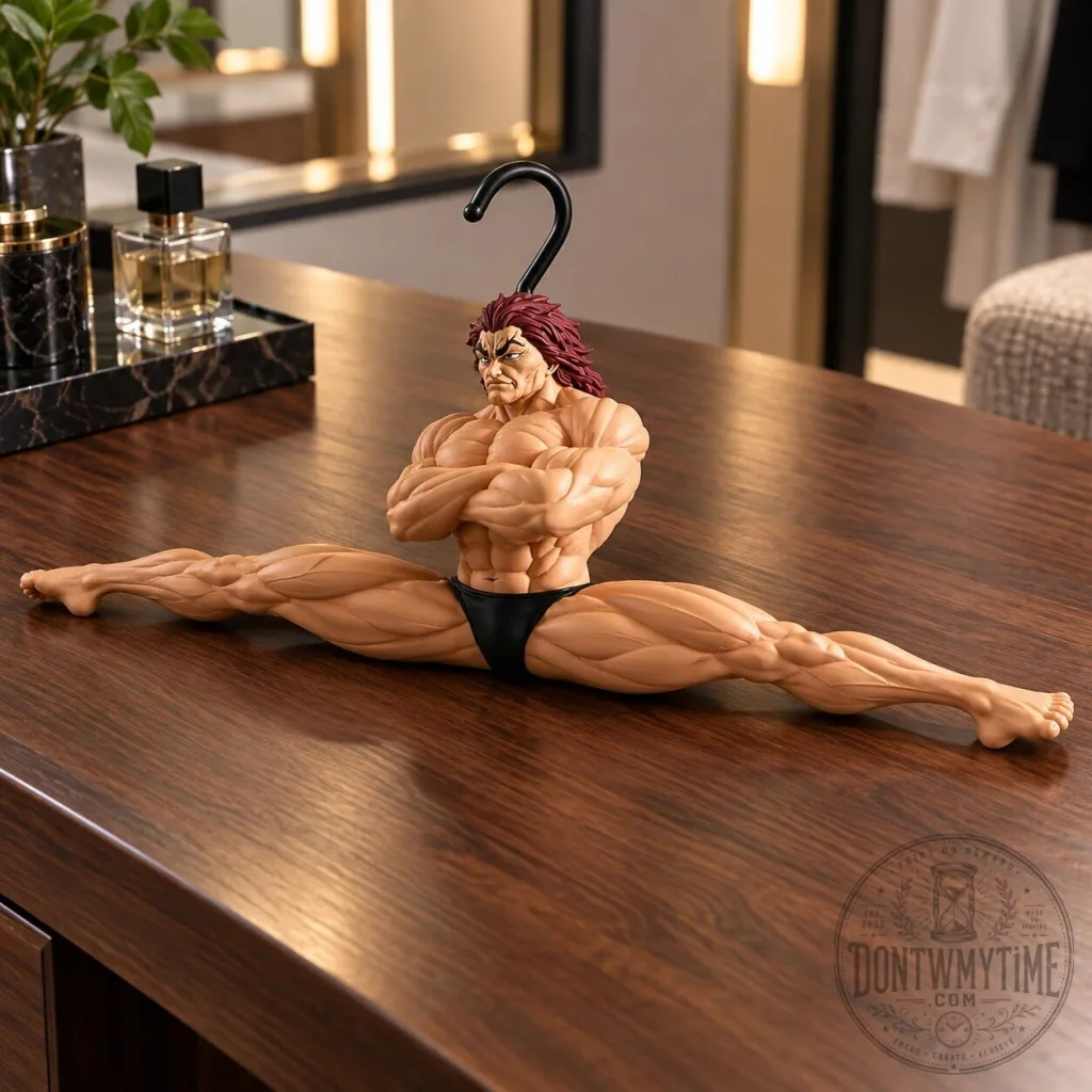 Banpresto Baki Yujiro Hanma Clothes Hanger Figure Banpresto Baki Yujiro Hanma Clothes Hanger Figure