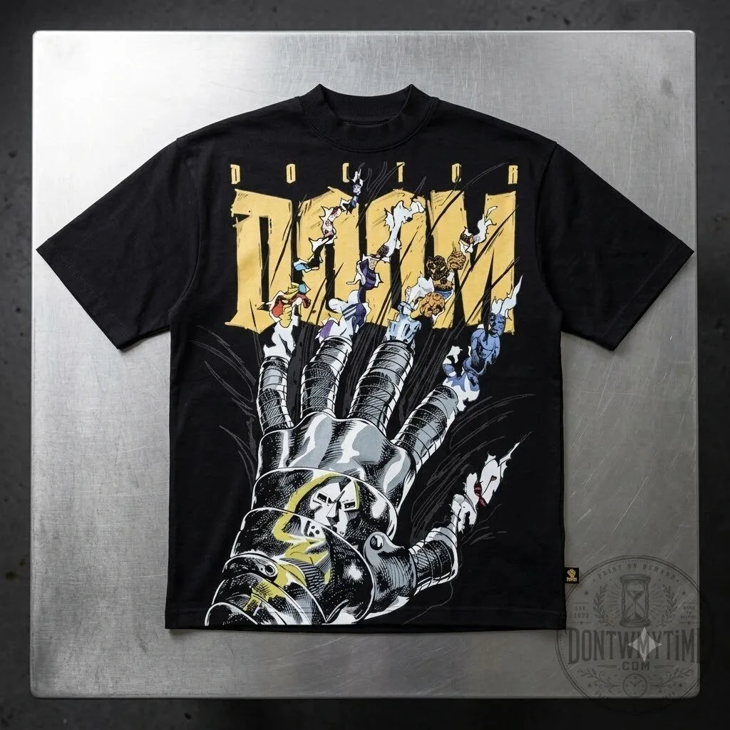 adidas x Marvel Avengers Doomsday Doctor Doom Graphic Tee Shirt