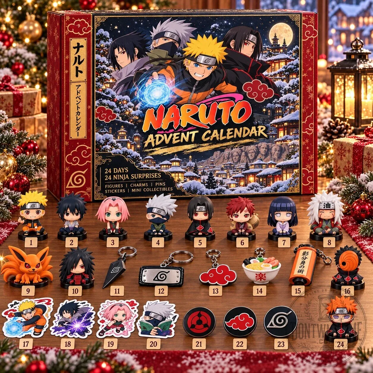 Naruto 24 Days Anime Advent Calendar 2026 24 Surprises