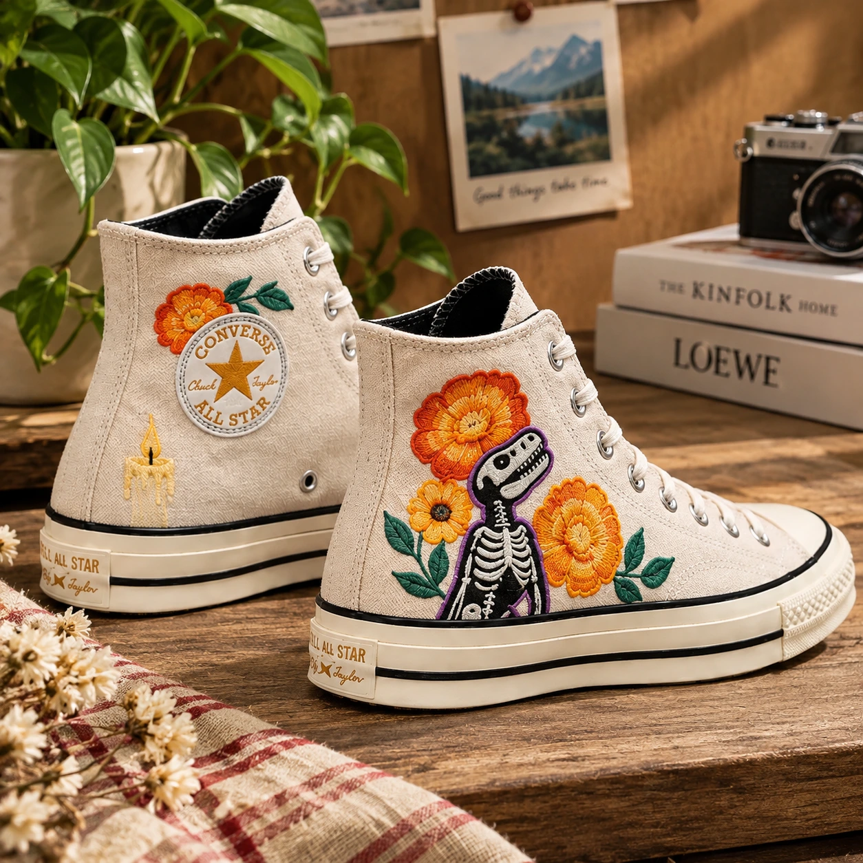 Dia De Los Muertos Converse Xico Shoes 2026
