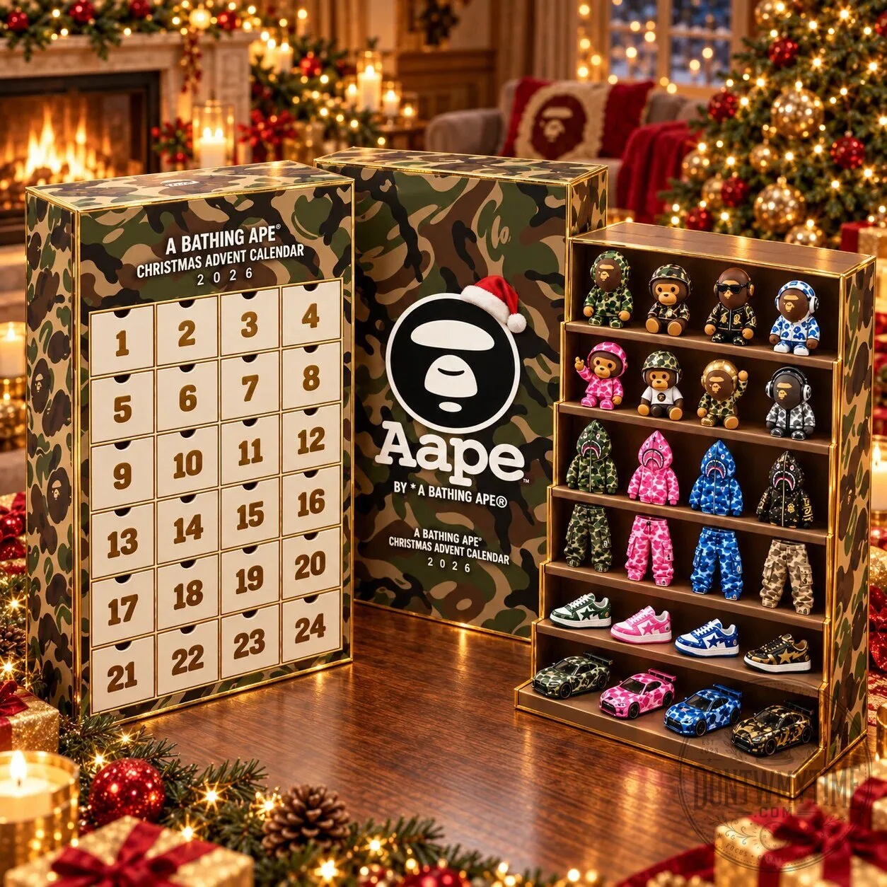 A Bathing Ape BAPE Aape 2026 Christmas Advent Calendar Collectible Set 6 A Bathing Ape BAPE Aape 2026 Christmas Advent Calendar Collectible Set