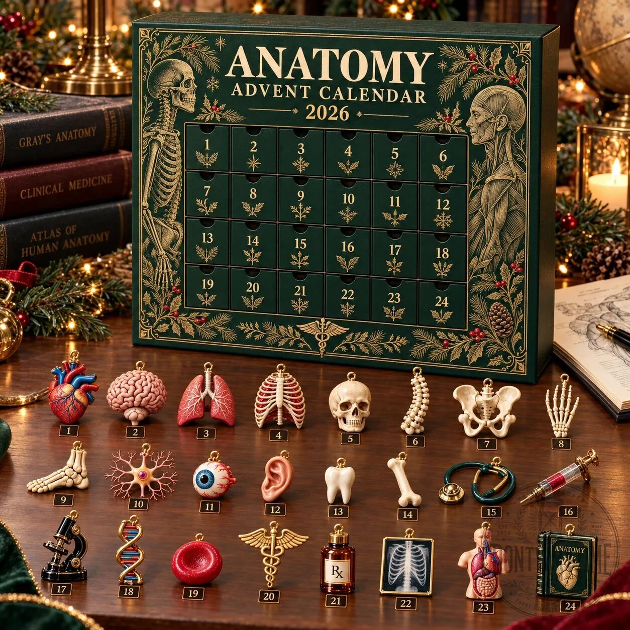 Anatomy Christmas Advent Calendar 2026 24 Days 5 Anatomy Christmas Advent Calendar 2026 24 Days