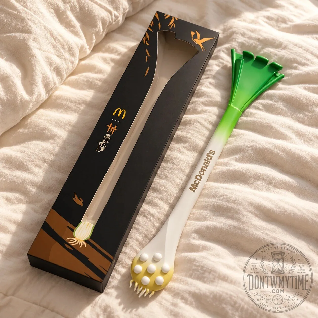 McDonald's Green Onion Back Massager
