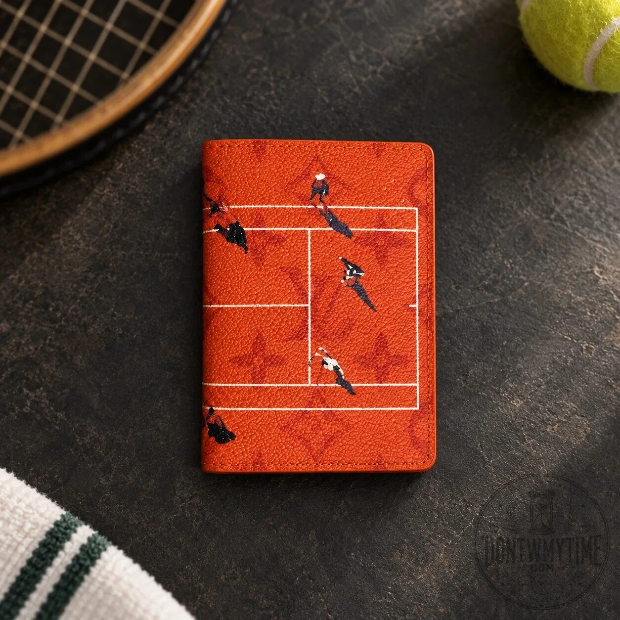 Louis Vuitton Pocket Organizer Limited Edition Tennis Brick Red 4 Louis Vuitton Pocket Organizer Limited Edition Tennis Brick Red
