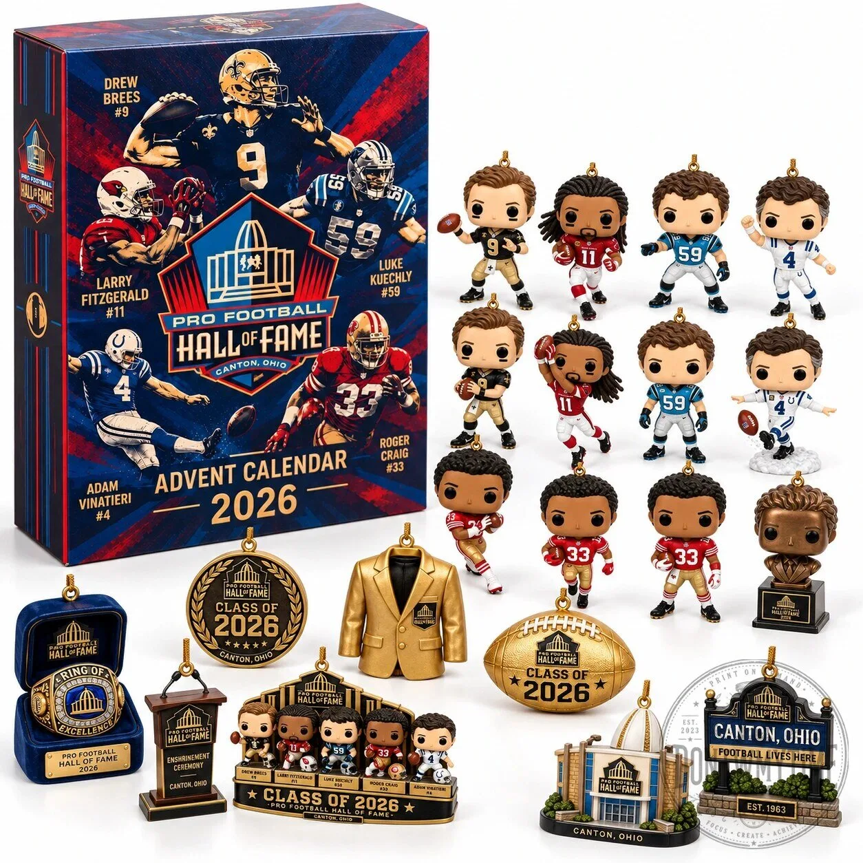 Pro Football Hall of Fame Advent Calendar 2026
