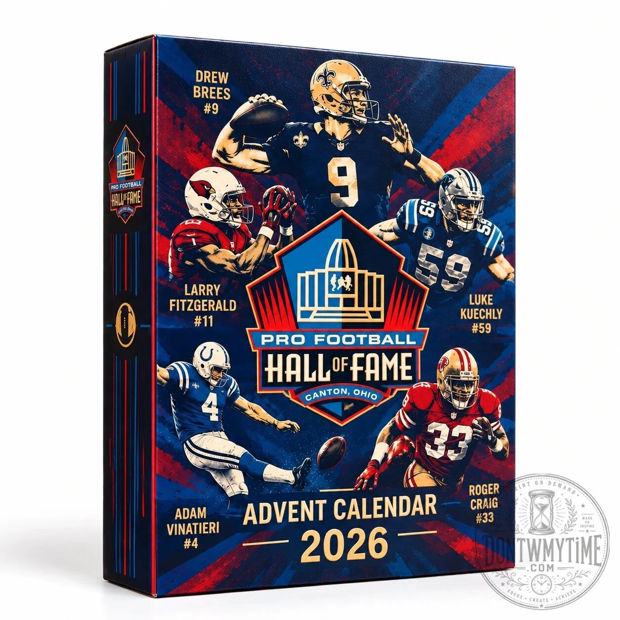 Pro Football Hall of Fame Advent Calendar 2026 12 Pro Football Hall of Fame Advent Calendar 2026 product image showing design and details