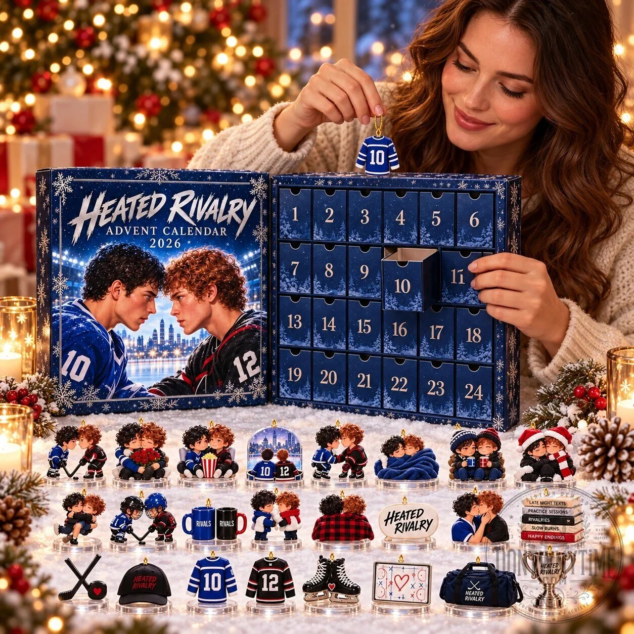 Heated Rivalry 24 Days Christmas Countdown Calendar 2026