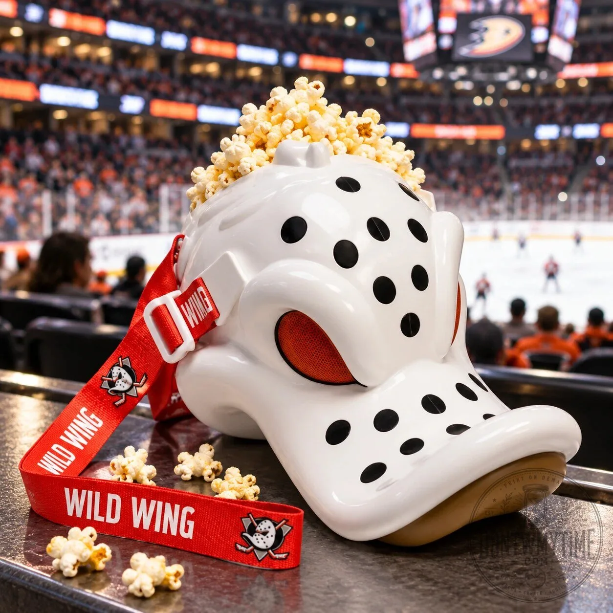 Anaheim Ducks Wild Wing Popcorn Bucket 2026