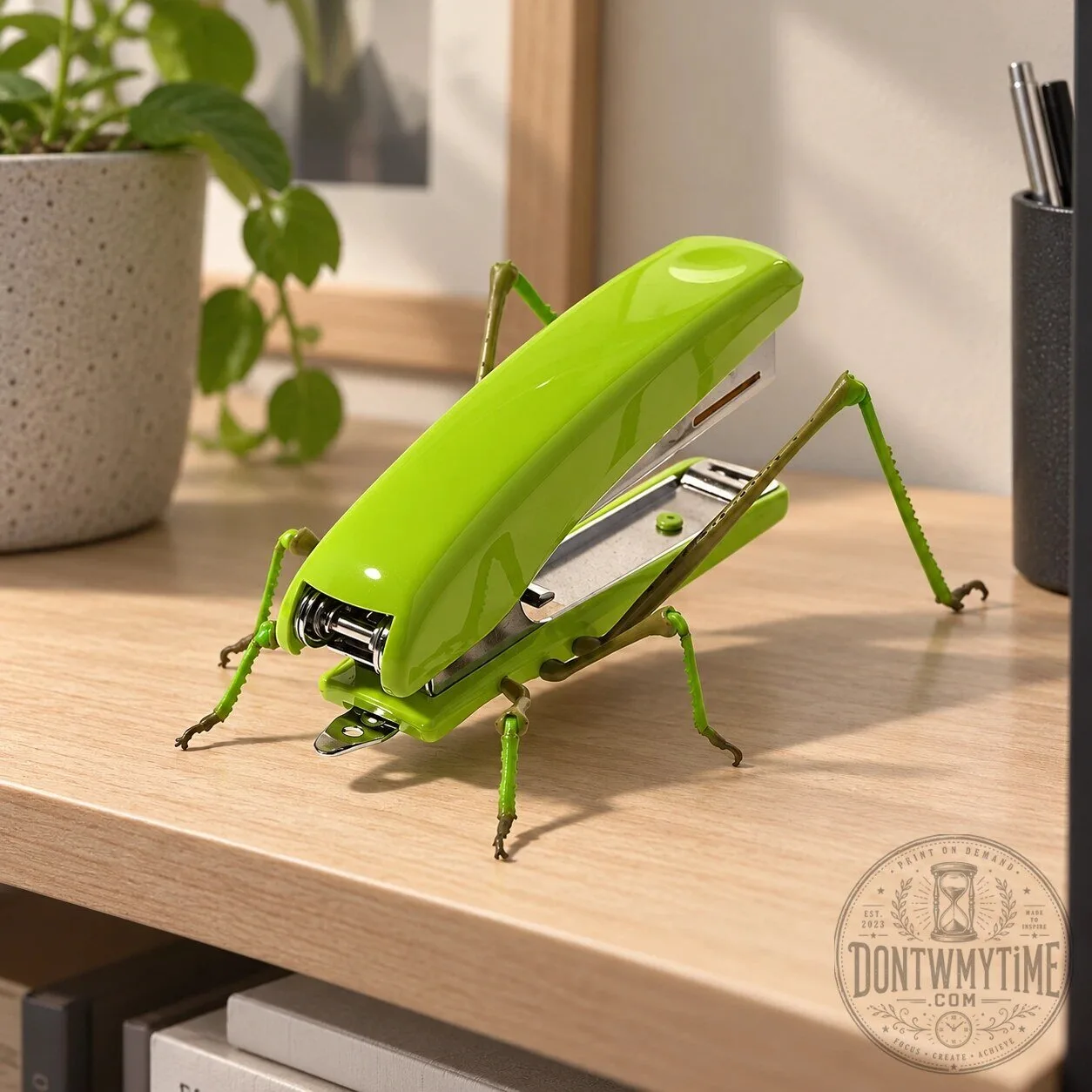 Grasshopper Stapler by Tatsuya Tanaka Miniature Life School Accessory