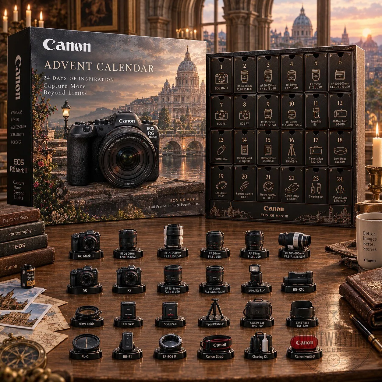 Canon Camera Advent Calendar 2026 Photography Collectibles