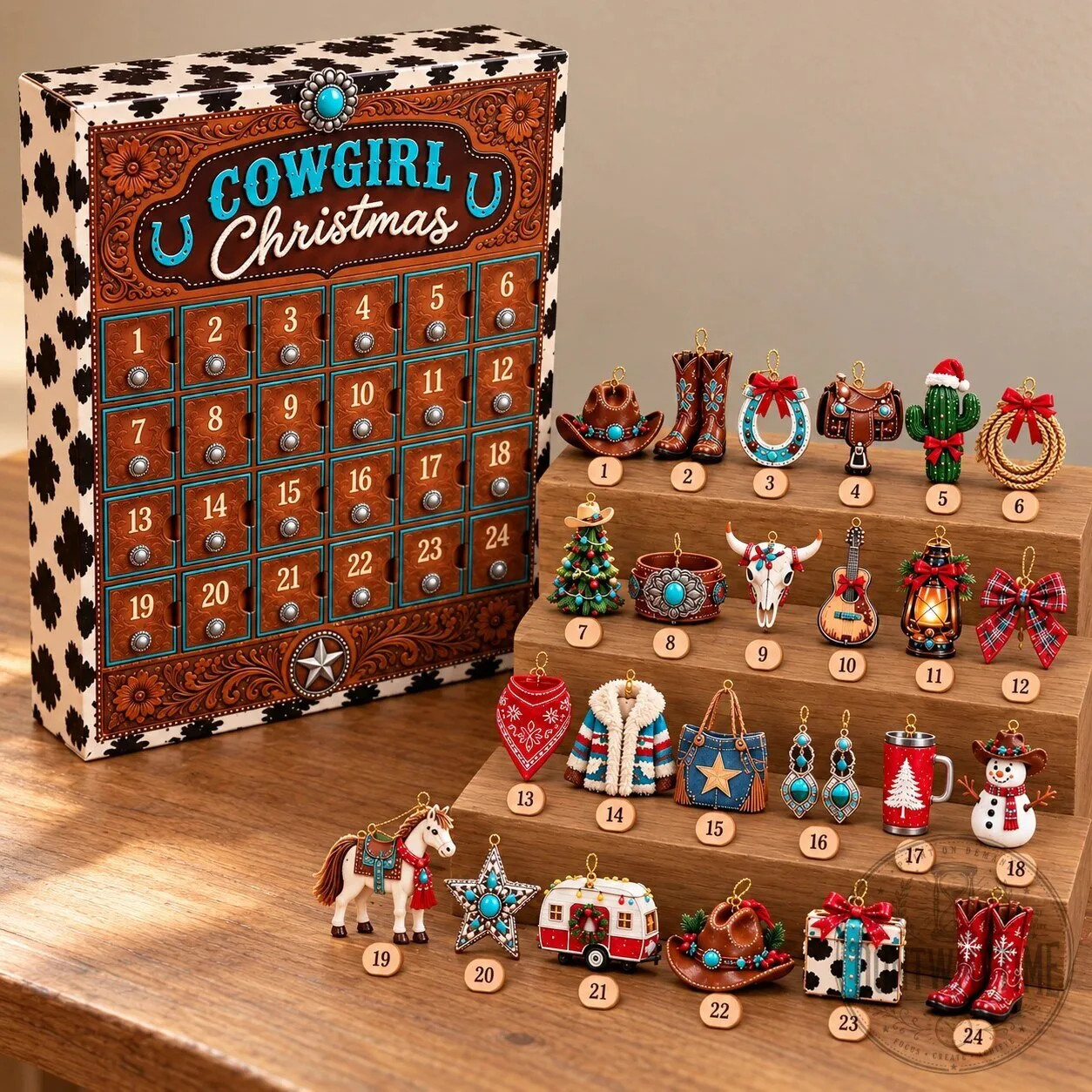 Cowgirl Christmas Advent Calendar 2026 Best Edition